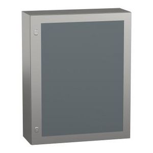 Kast Volle deur 1000x800x300mm RVS 304L Scotch B Spacial S3X