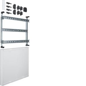 Gesloten DIN-railunit horizontaal leeg 450x500mm