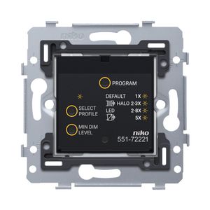 Geconnec. dimmer sokkel 3-200 W 2-draads Easywave