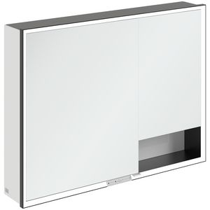 Opbouw Spiegelkast My View+ 1000x750x168mm Brilliant White