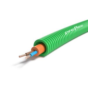 Rol a 100mtr. voorbedrade flexibele buis PREFLEX SAFE halogeenvrij LGN16 SIHF MB 2x1,5 R1
