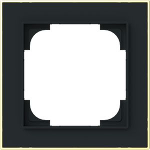 afdekraam 1v art-matzwart/goud