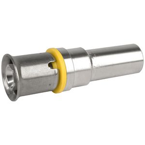 Insteekverloopsok pers TIGRIS Gas M1 20x15mm spie-eind koper