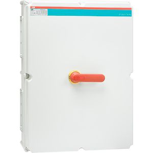 Lastscheider 3P+1M+1V 220 kw 2x flens II kunststof kast IP65