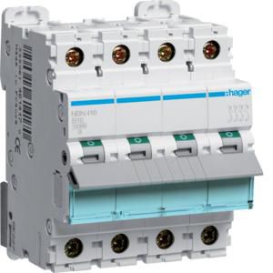 Installatieautomaat 4-polig 16A B-karakteristiek 10 (15)kA
