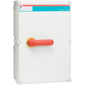 Lastscheider 3P+1M+1V 110 kw flens II kunststof kast IP65