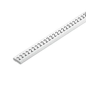 Kabelcoderingsyst. wit geleider O.D.10-317mm PVC VVE=500