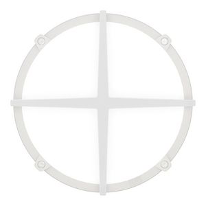 Verlichtingsarmatuur Cross 001 DALI 122877 8W 3000K wit