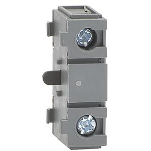 Hulpcontactblok voor OT16 125 E C 1m links monteren
