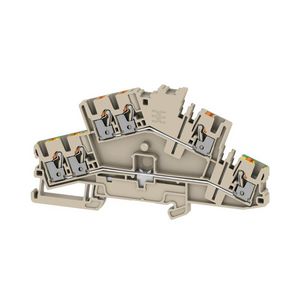 Doorvoerklem d.beige 2.5mm2 800 V 800 2531300000 VVE=50