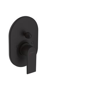 Afbouwdeel Vernis Shape inbouw badmengkraan mat zwart