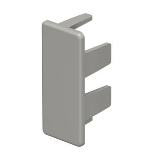 Eindstuk 15x40mm polyvinylchlorid steengrijs VVE=10