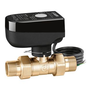 Gemotoriseerd 2-wegventiel 230v 1/2" met microschakelaar