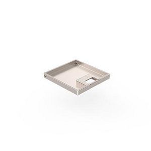 Smartbox Pro X10 dekselset 1-voudig RVS deksel 10mm inleg