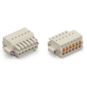 1-draads FE steker druk li.grijs 2734-102/107-000 VVE=100