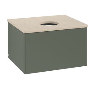 Wastafelonderkast Antao 600x360x500mm L.Green Matt Lacquer L29013HL
