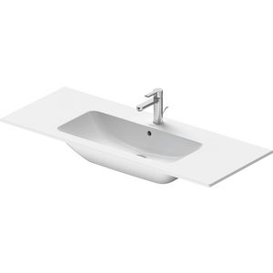 ME BY STARCK #233612 wastafel 1230mm wit met kraangat met overloop