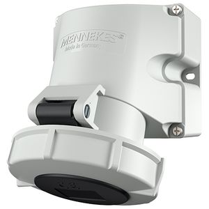 Wandcontactdoos 32A 4-polig  7H 500V IP67