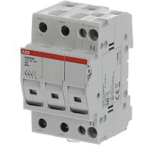 Zekeringhouder E90 3P+N 32A 10,3x38mm met indicatie