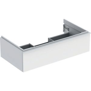 iCon wastafel onderkast met lade 90cm wit mat