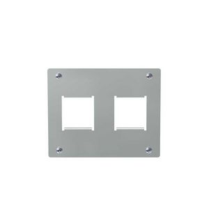 Multibox inzetraam 2x M45 leeg 45x45mm