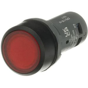 CP2-11R-10 Drukknop LED 24V AC/DC Compact VVE=10