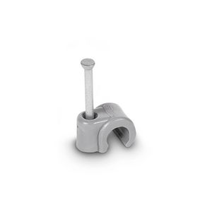 Doos a 100st. Spijkerclip 8/10mm grijs