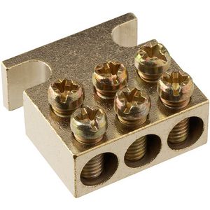 Klem 3-voudig voor XLP 00 3 x 1-10 mm 3 x 1-10mm