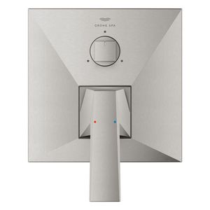 Afbouwdeel Allure brilliant 3-weg supersteel (rvs look) (Spa colors coll.)