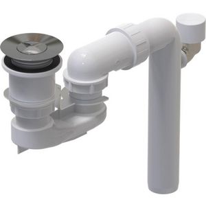 Overloop- en afvoerdeksel Stone White