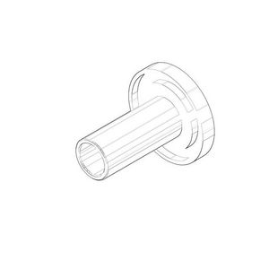 Spoorstanggeleider 45x52mm Champagne (22kt Goud)