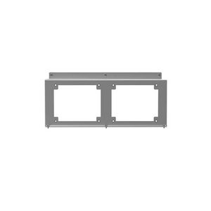 Multibox inbouwpaneel 2-voudig multibox behuizing
