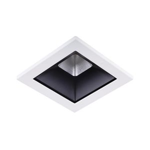Downlight MYRIAD SQ IP65 wit 4000K flood refl zwart dali