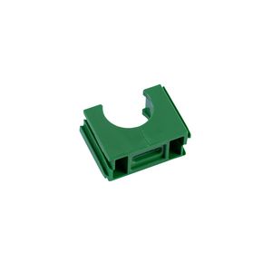 Klemblok PVC Polfix+ 19mm groen VVE=42240