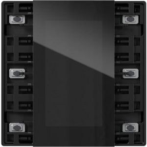 Tastsens.4.55 Plus 1-v/3-voudig KNX zwart