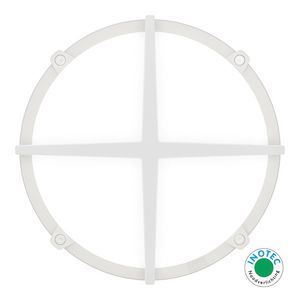 Neptune 2.0 Cross LED 8W 3000K Wit + Nood EL1