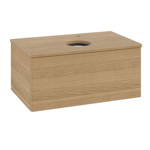 Wastafelonderkast Antao 800x360x500mm Honey Oak K30151HN