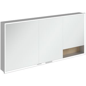 Inbouw-spiegelkast My View+ 1600x750x168mm Nordic Oak