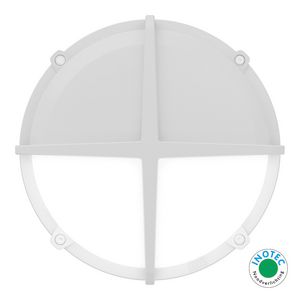 Neptune 2.0 Half Cover LED 8W 3000K Wit + Nood EL1