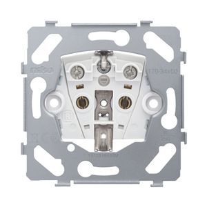 Sokkel stopcontact met randaarde 16A/250V schroef VVE=10
