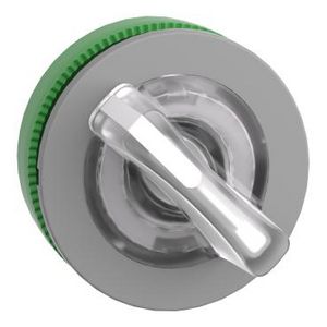 Flush mounted white illum selector switch head 2-position