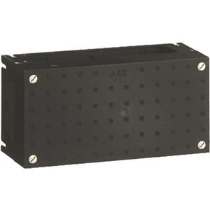Groepenkast 220x110mm met DIN rail en dicht deksel