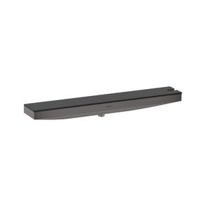Rainfinity Muuraansluitbocht Porter 500 met douchehouder en planchet rechts Brushed Black Chrome