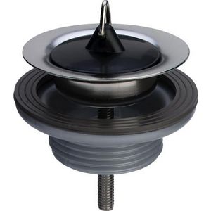 Universele afvoerplug 1.1/4"x60mm grijs kunststof simplex 5121.3