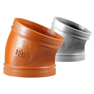 Bocht 22,5° Shurjoint 7112 MM 114,3mm oranje