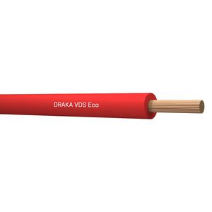 Doos a 100m. installatiedraad H07V2-K 90° hittebestendig VDS Eca rd# 4mm² (Rood)