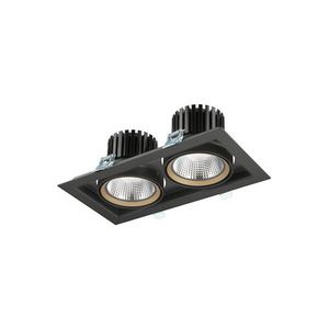 Downlight EXPOSPOT 90 DUO HO 90 4000K MB zwart