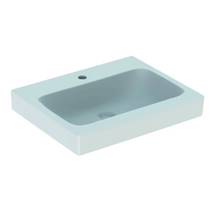 ICon wastafel 60x48,5cm wit met kraangat zonder overloop
