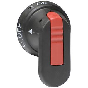 Pistoolgreep zwart IP65 diameter 6mm vergrendelbaar OS mini