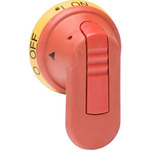 Pistoolgreep geel IP65 diameter 6 mm vergrendelbaar